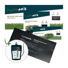 Load image into Gallery viewer, Hydro Axis Flexible Heat Mat + Thermostat Combo