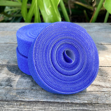 Load image into Gallery viewer, Velcro Reusable Plant Ties 25mm - Roll of 5m BLUE
