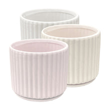 Load image into Gallery viewer, Lotus Ceramic Cover Pot - 9.5cm