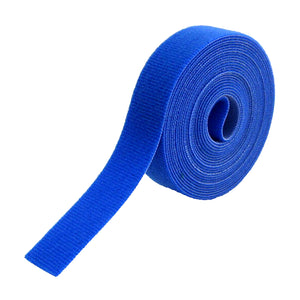 Velcro Reusable Plant Ties 25mm - Roll of 5m BLUE