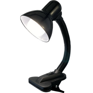 Sansai Clip-On Lamp Black E27 25W