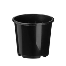 Load image into Gallery viewer, Black Nursery Pot 14cm (1.3L)