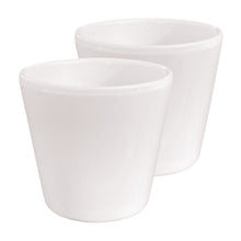 Load image into Gallery viewer, White Ceramic Cover Pot - 10cm