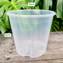 Load image into Gallery viewer, Clear Nursery Pot 23cm (6L)
