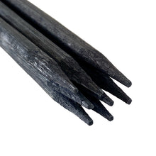 Load image into Gallery viewer, Black Bamboo Plant Support Stake - 50cm
