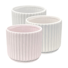 Load image into Gallery viewer, Lotus Ceramic Cover Pot - 9.5cm

