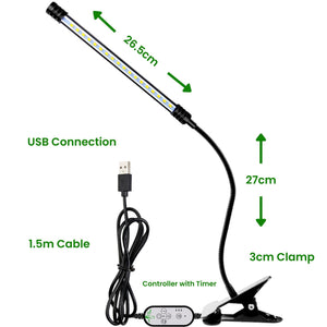 USB Clip-On LED Grow Light