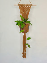 Load image into Gallery viewer, 'Diamanté' Macrame Wall Plant Hanger
