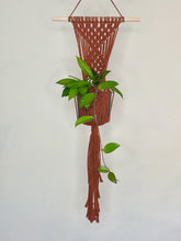Load image into Gallery viewer, &#39;Diamanté&#39; Macrame Wall Plant Hanger
