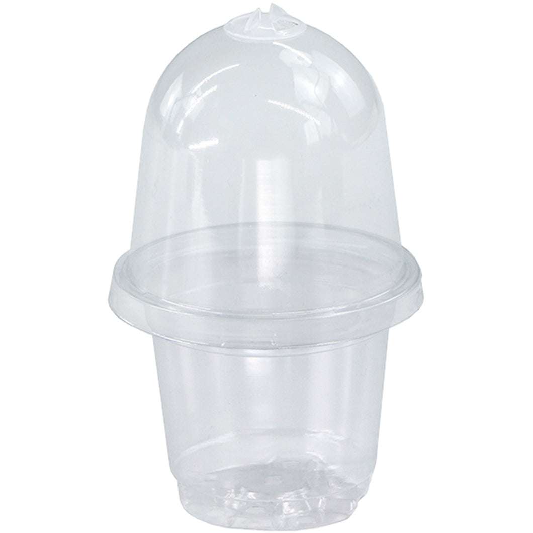 Clear Propagation Pot with Humidity Dome 9cm