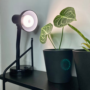 Sansai Desk Lamp Black E27 25W