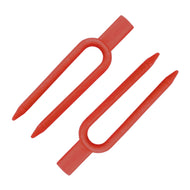 Red Plant Soil Pins 5cm - CLEARANCE