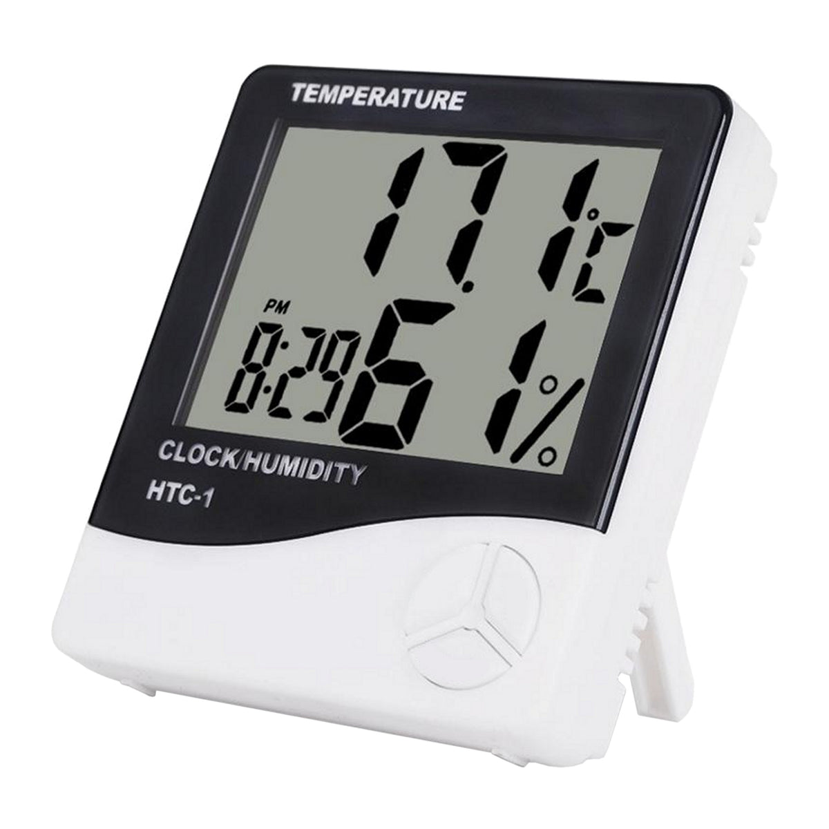Buy HTC-1 Digital Thermometer Hygrometer - Temperature, Clock ...