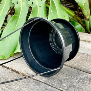 Hanging Pot Green/Black 14cm (850ml)