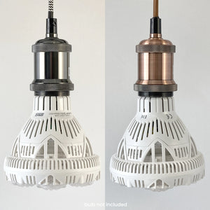 Plug-In Pendant Cord 'Gunmetal' E27 60W