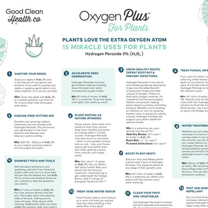 Oxygen Plus Hydrogen Peroxide + Mister 360 Combo